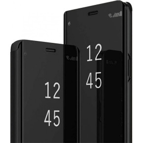 Калъф тефтер огледален CLEAR VIEW за Samsung Galaxy A14 5G SM-A146B черен 